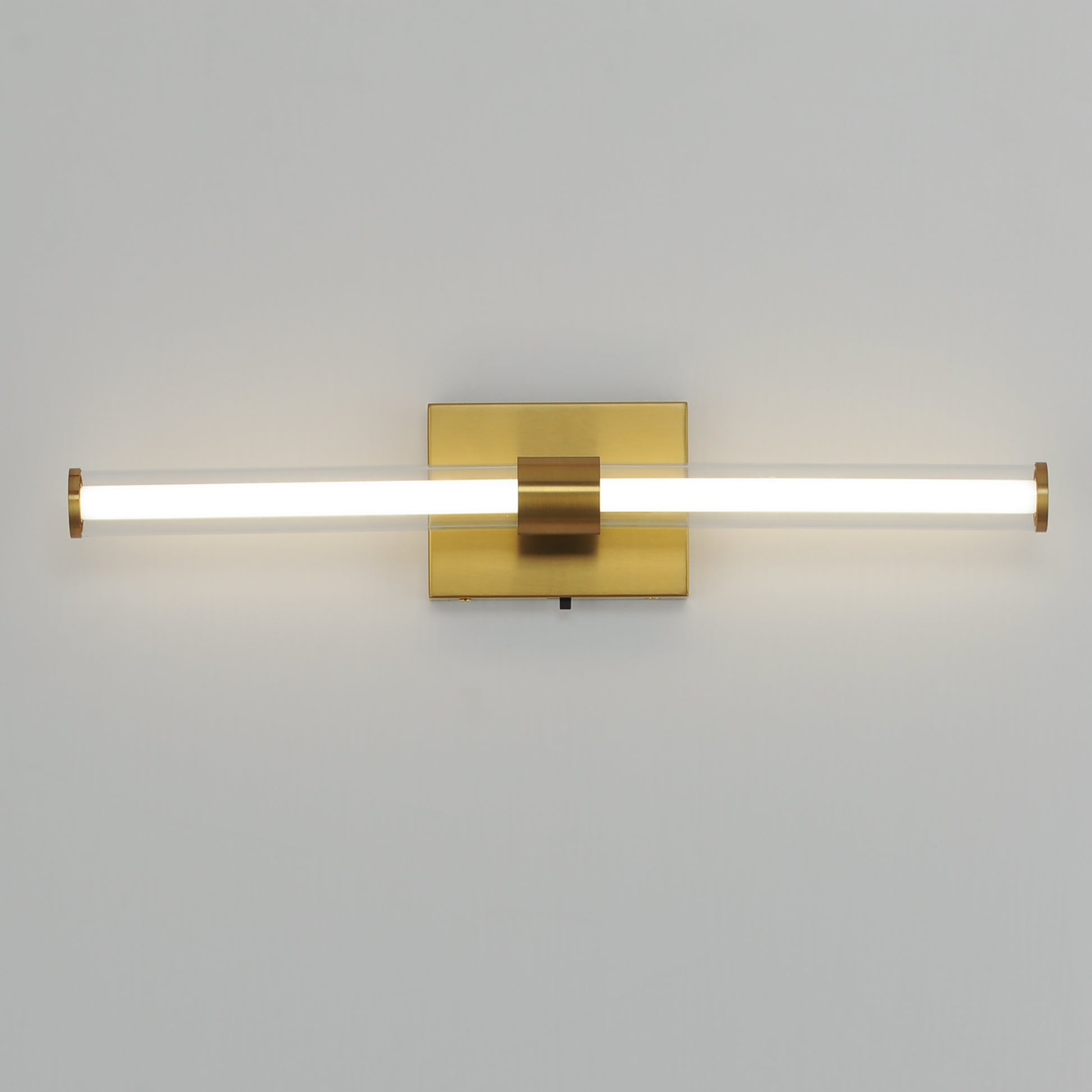 Fuse 24" LED Bath Vanity CCT Select Natural Aged Brass by ET2