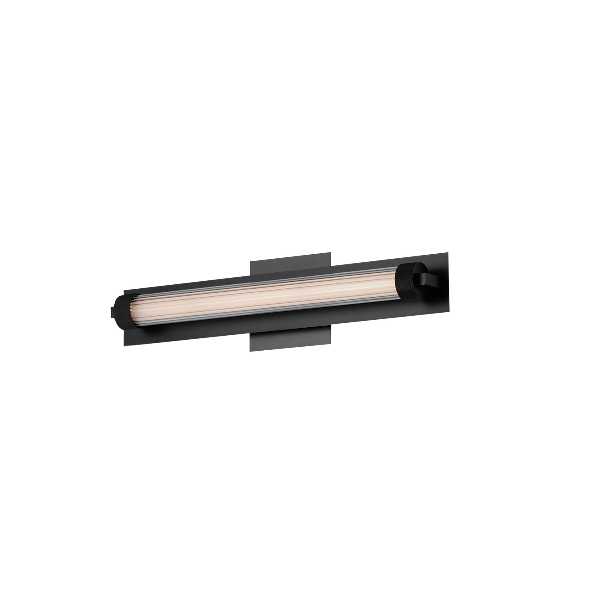 Doric 18" LED Wall Sconce Black by ET2