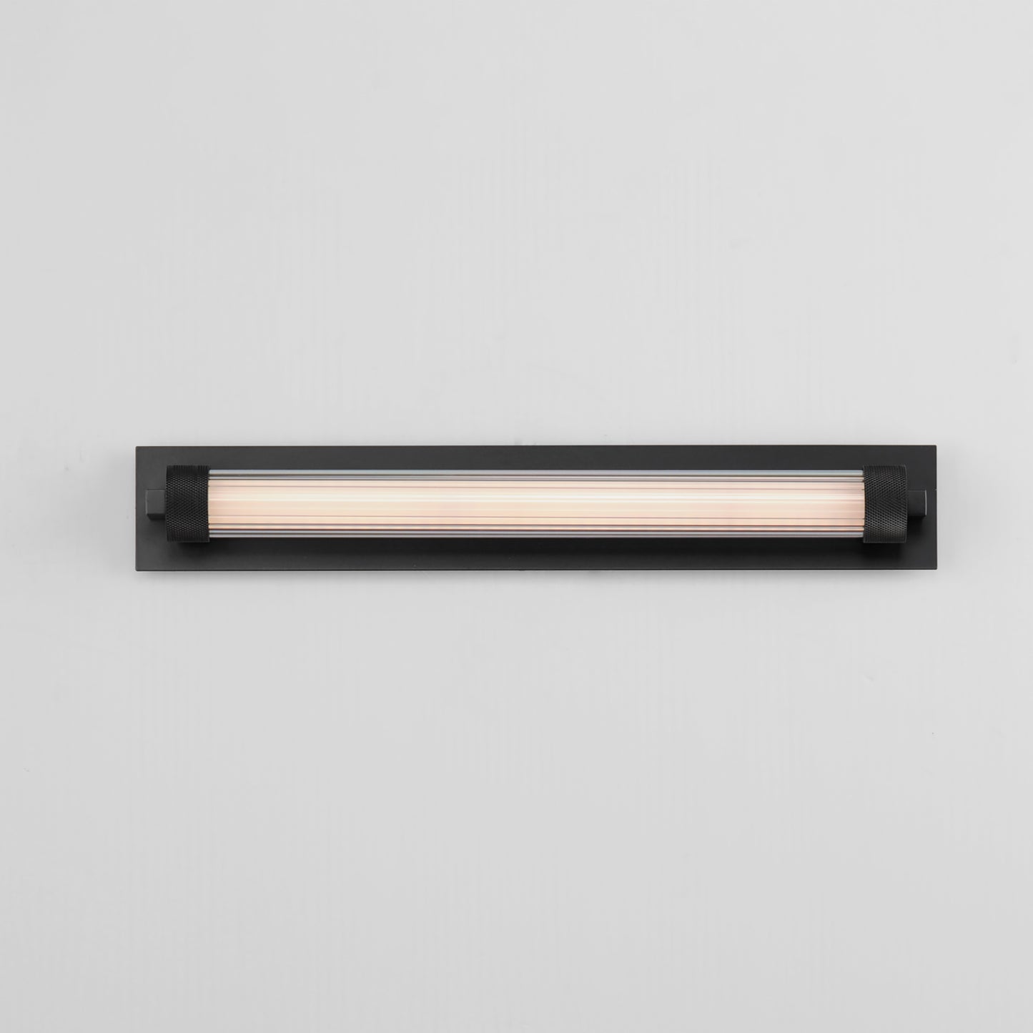 Doric 18" LED Wall Sconce Black by ET2