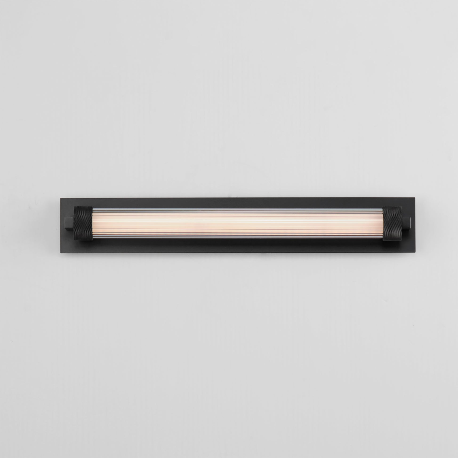 Doric 18" LED Wall Sconce Black by ET2