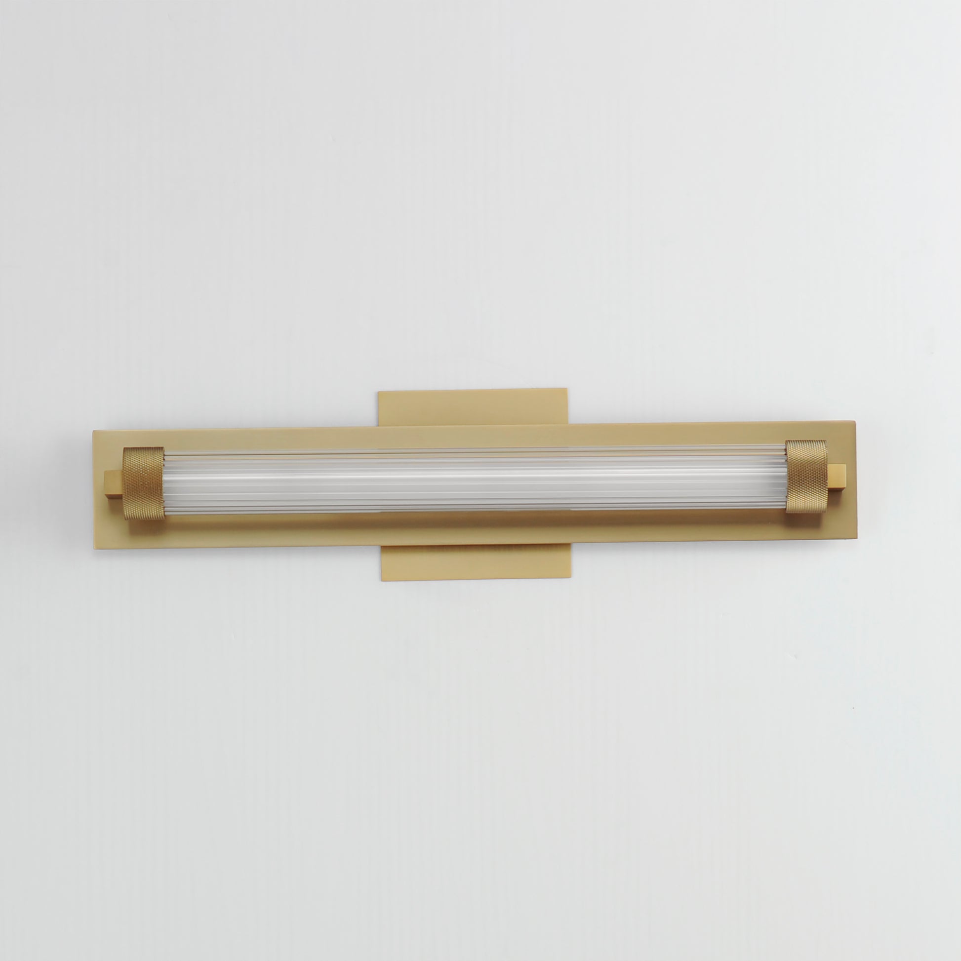 Doric 18" LED Wall Sconce Natural Aged Brass by ET2