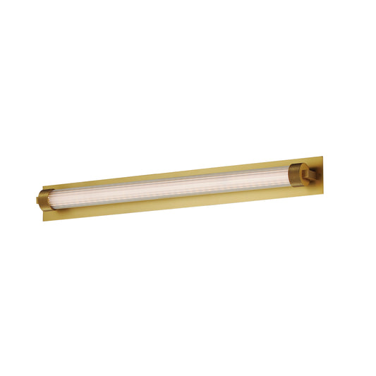 Doric 24" LED Bath Sconce Natural Aged Brass by ET2