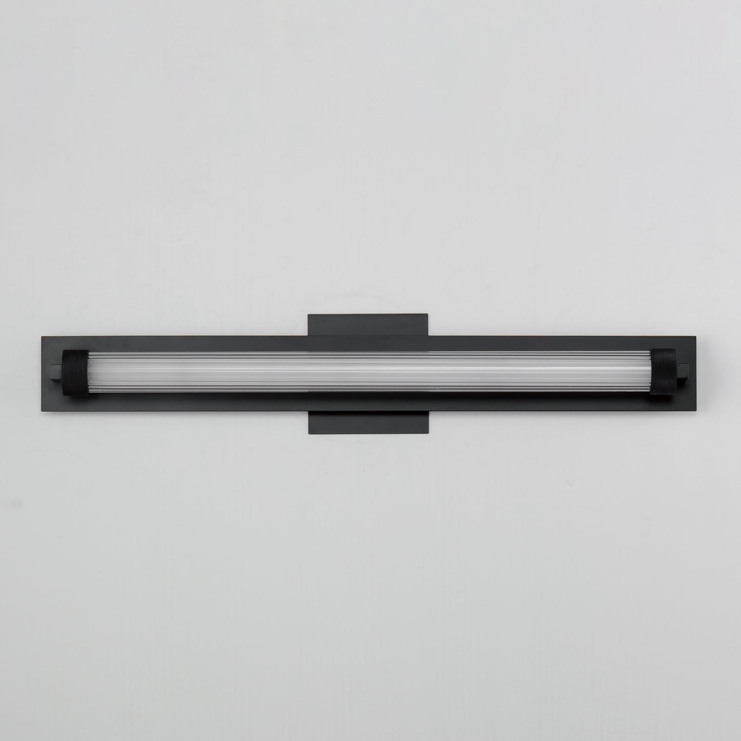Doric 24" LED Bath Sconce Black by ET2