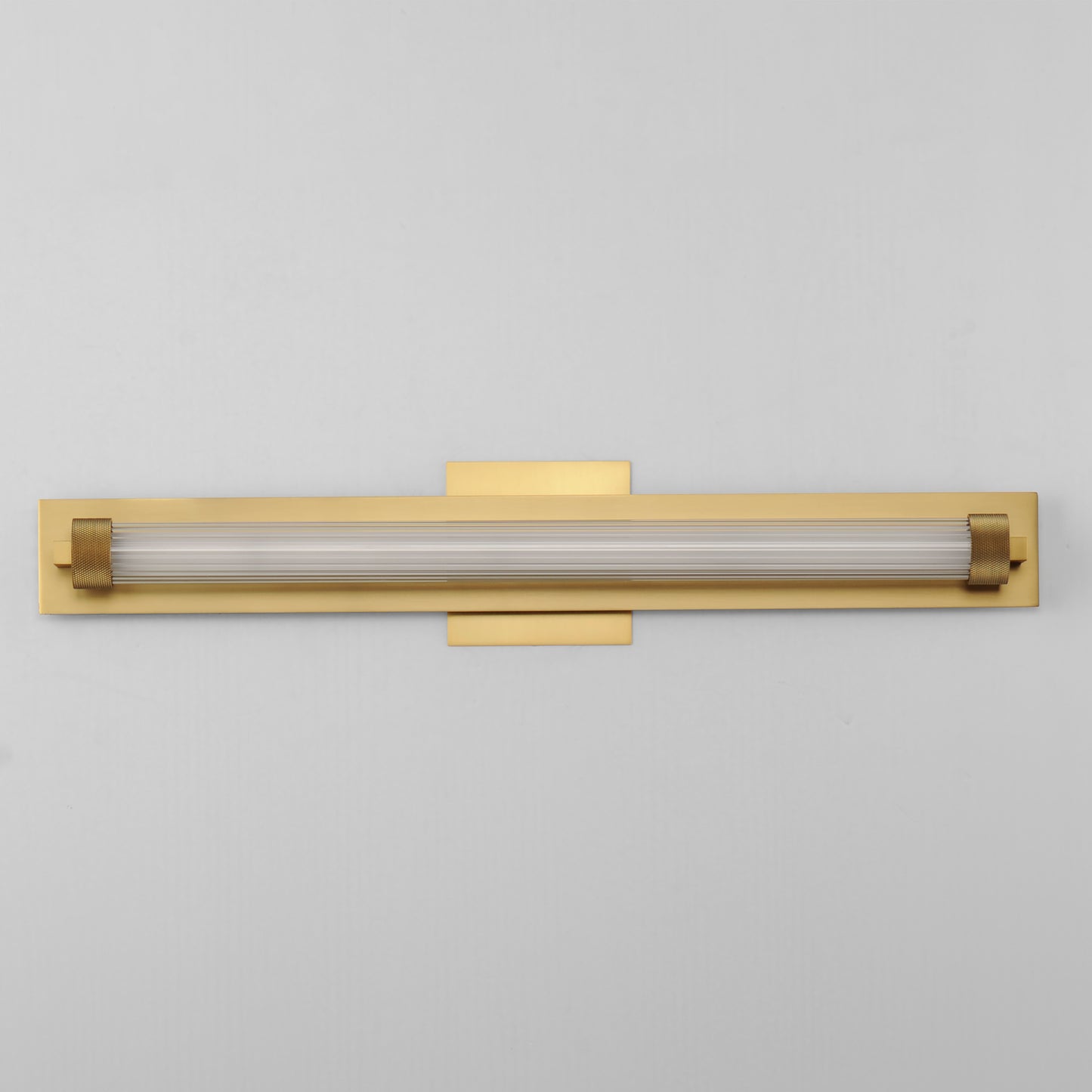 Doric 24" LED Bath Sconce Natural Aged Brass by ET2