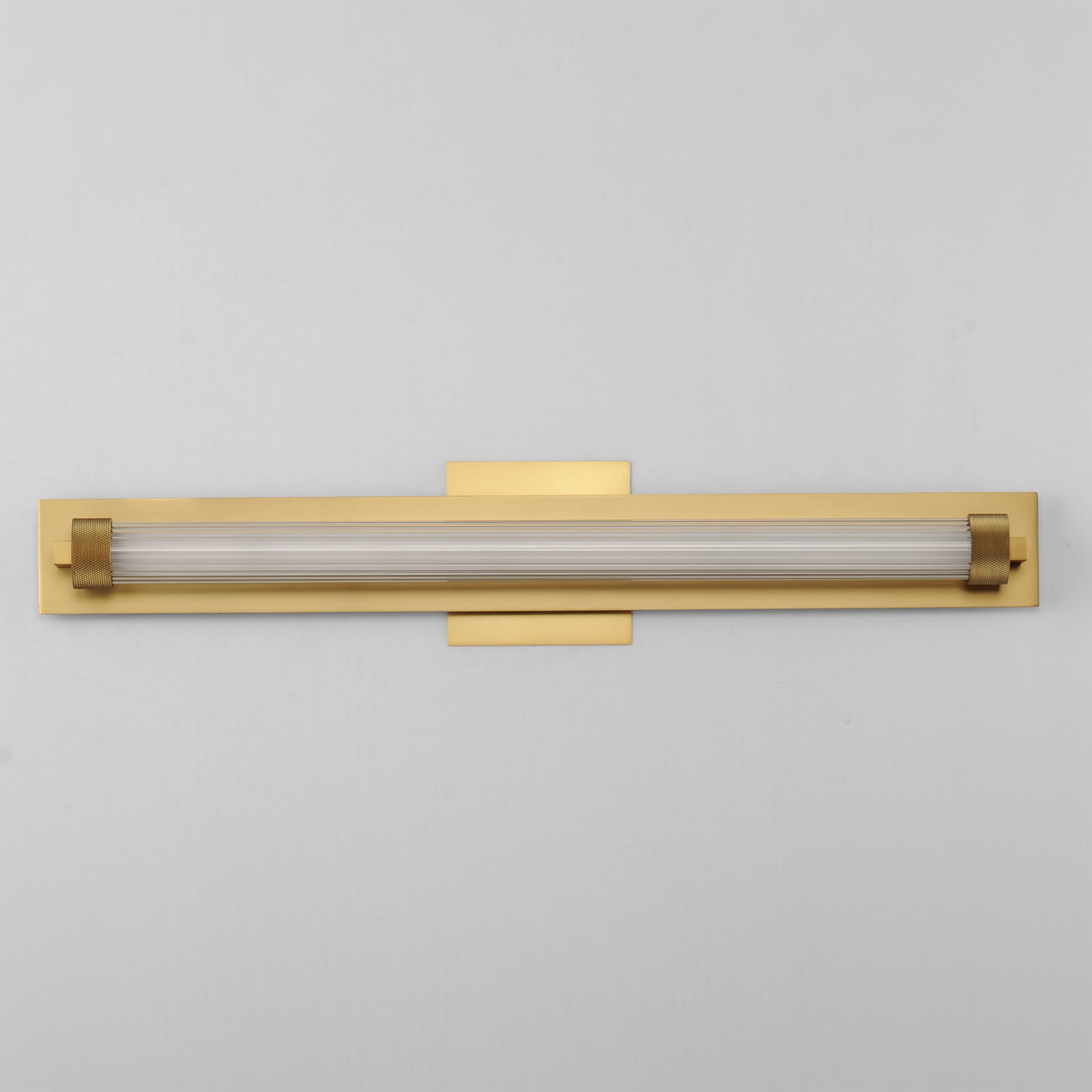 Doric 24" LED Bath Sconce Natural Aged Brass by ET2