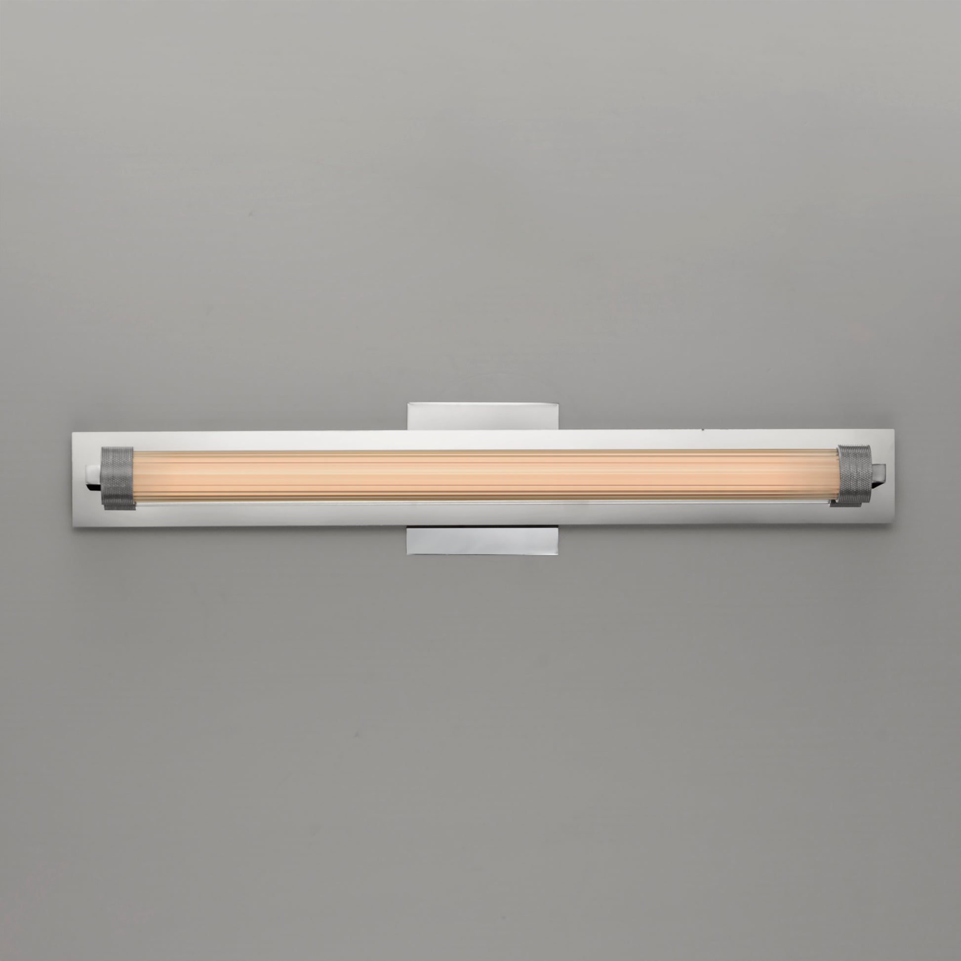Doric 24" LED Bath Sconce Polished Chrome by ET2