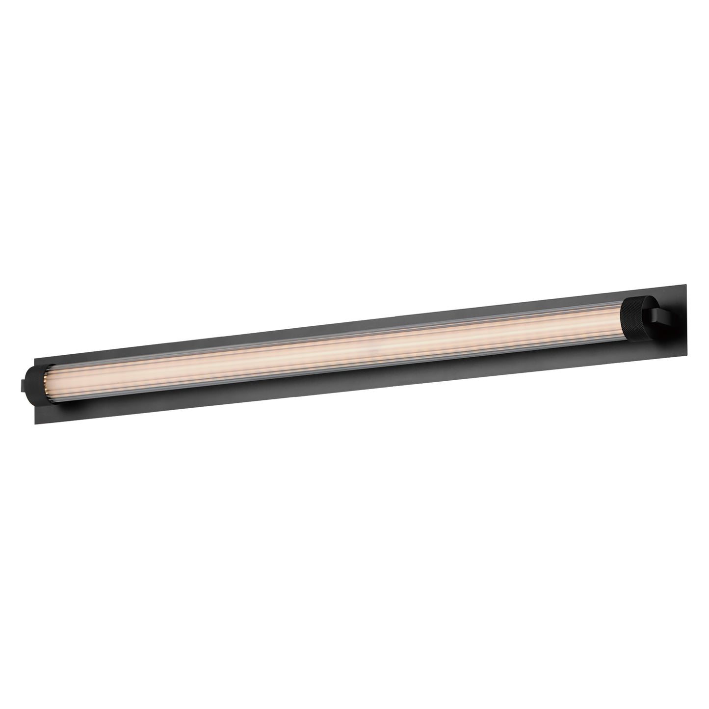 Doric 30" LED Bath Sconce Black by ET2