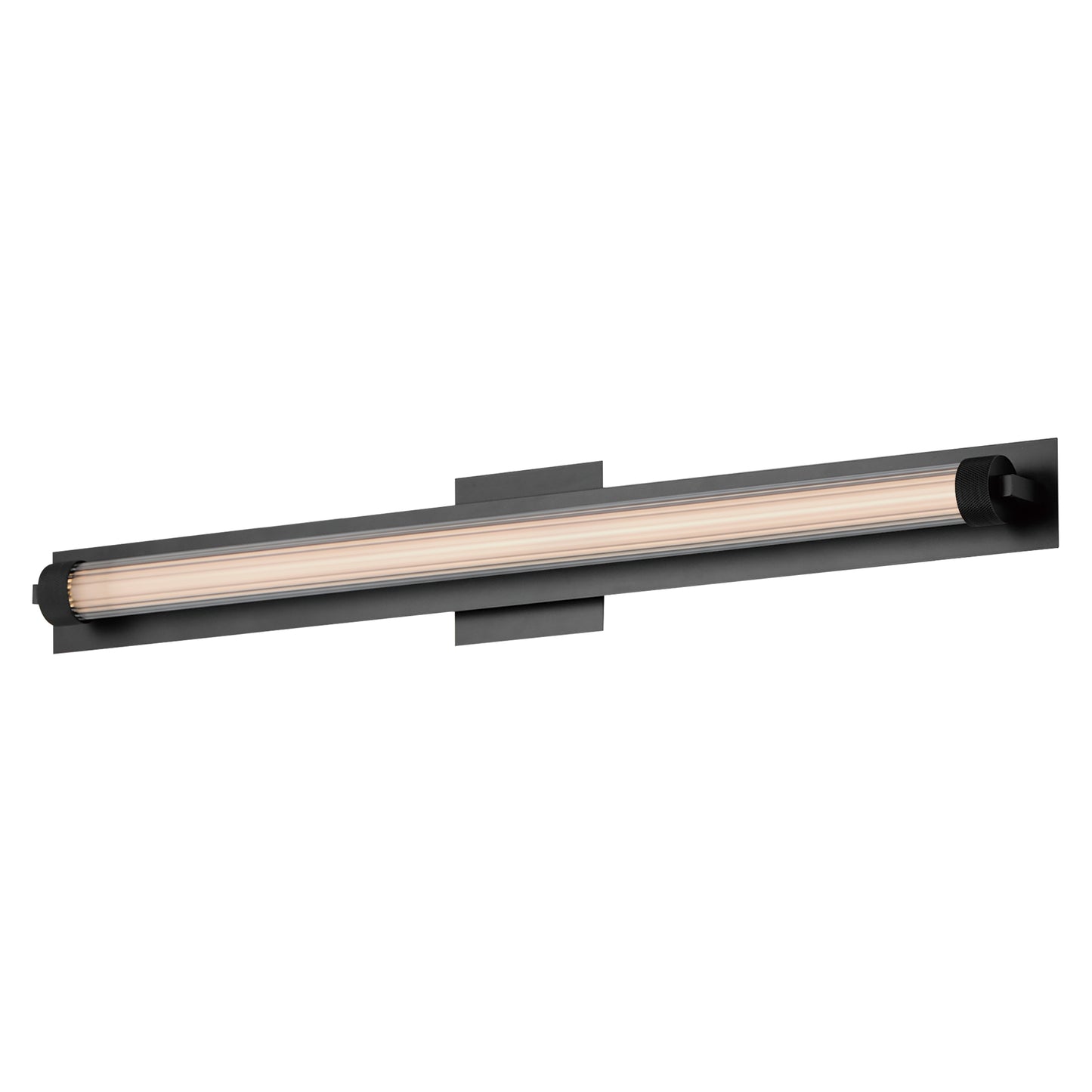 Doric 30" LED Bath Sconce Black by ET2