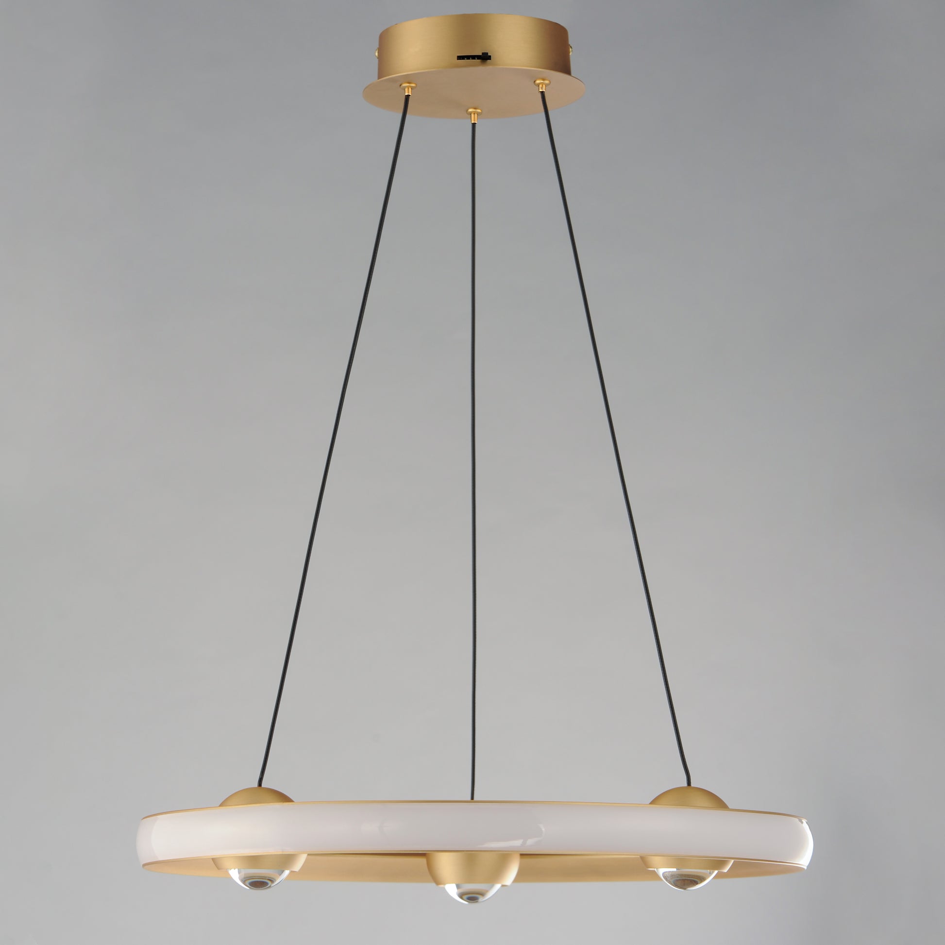 Nodes 18" LED Pendant CCT Select Gold by ET2