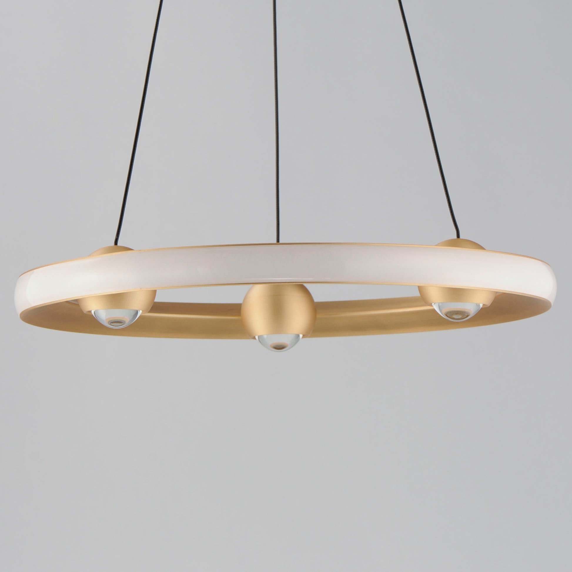 Nodes 18" LED Pendant CCT Select Gold by ET2