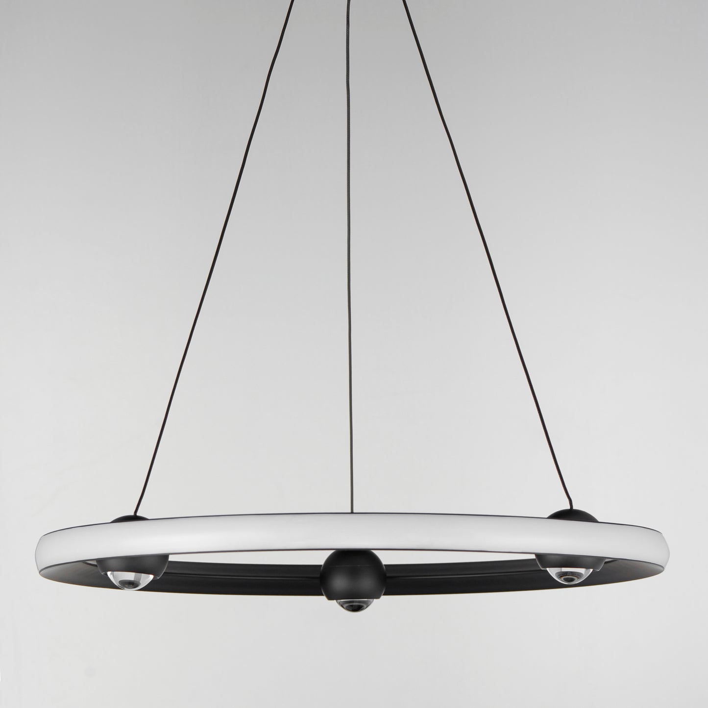 Nodes 24" LED Pendant CCT Select Black by ET2