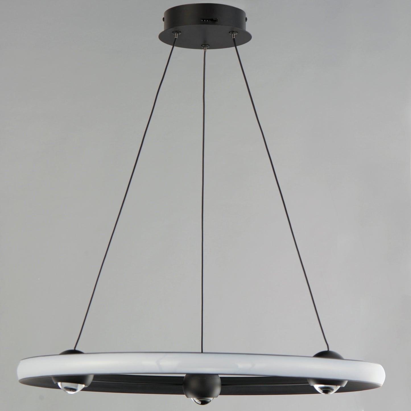 Nodes 24" LED Pendant CCT Select Black by ET2