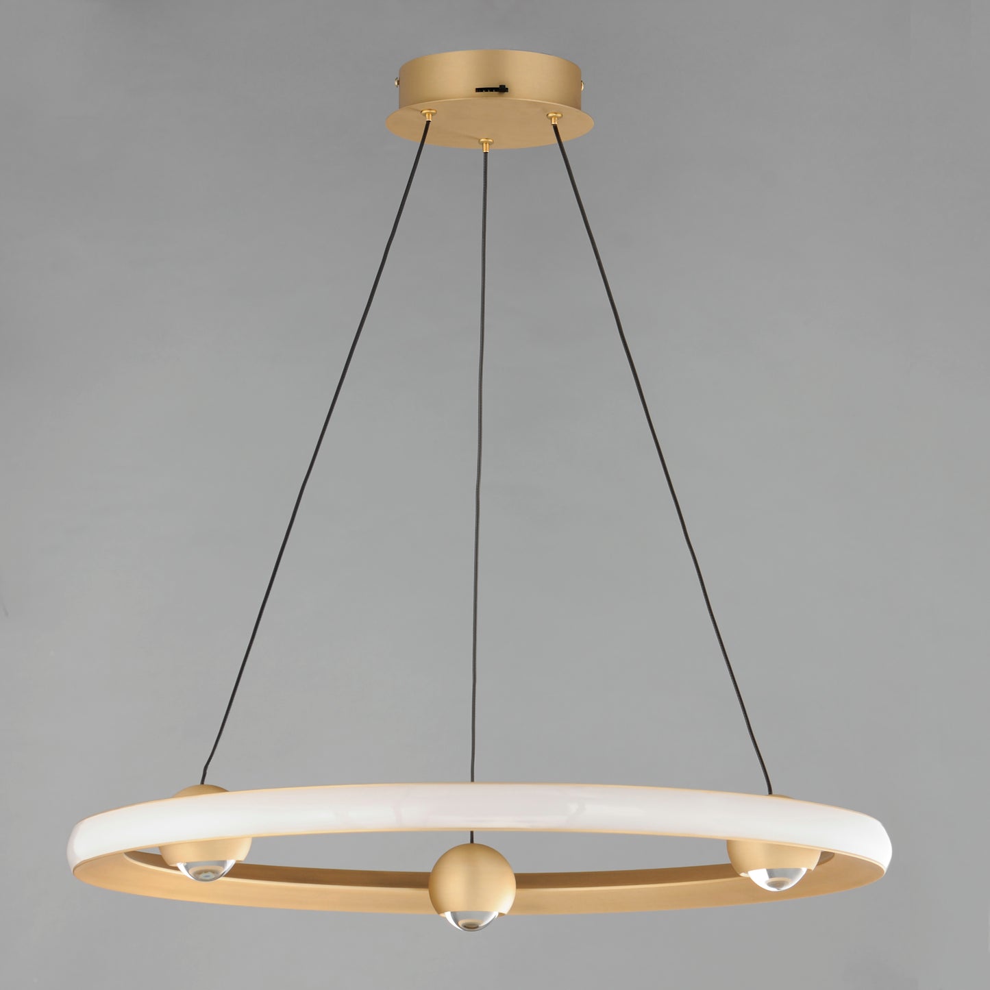 Nodes 24" LED Pendant CCT Select Gold by ET2