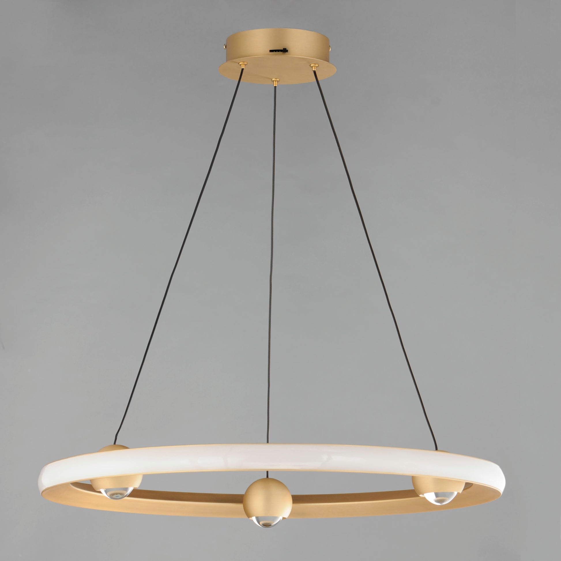 Nodes 24" LED Pendant CCT Select Gold by ET2