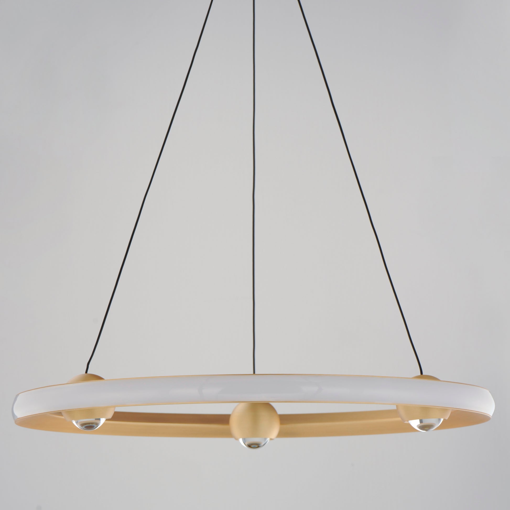 Nodes 24" LED Pendant CCT Select Gold by ET2