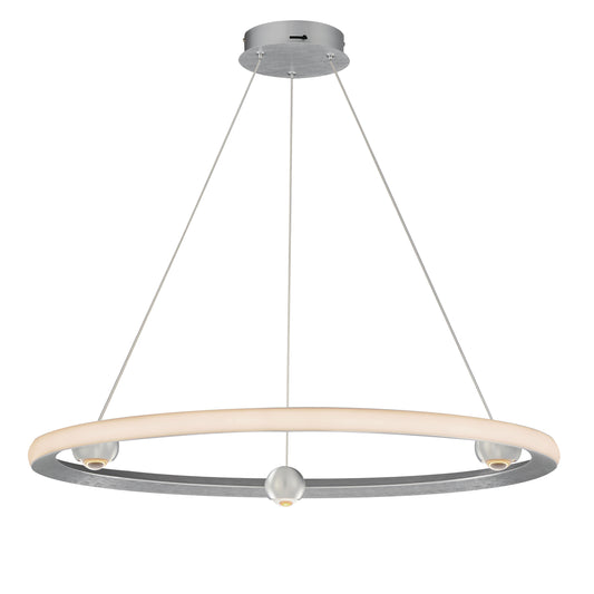 Nodes 32" LED Pendant CCT Select Brushed Aluminum by ET2