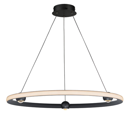 Nodes 32" LED Pendant CCT Select Black by ET2