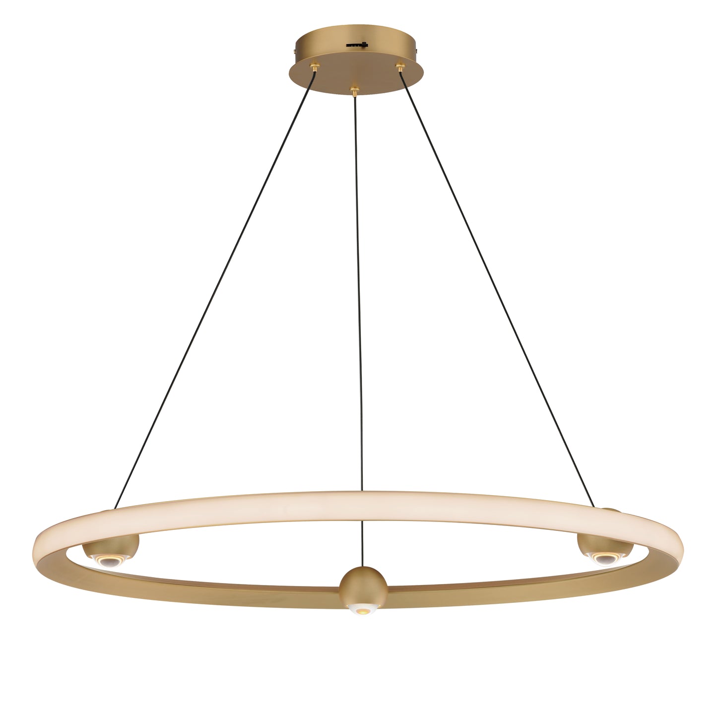 Nodes 32" LED Pendant CCT Select Gold by ET2