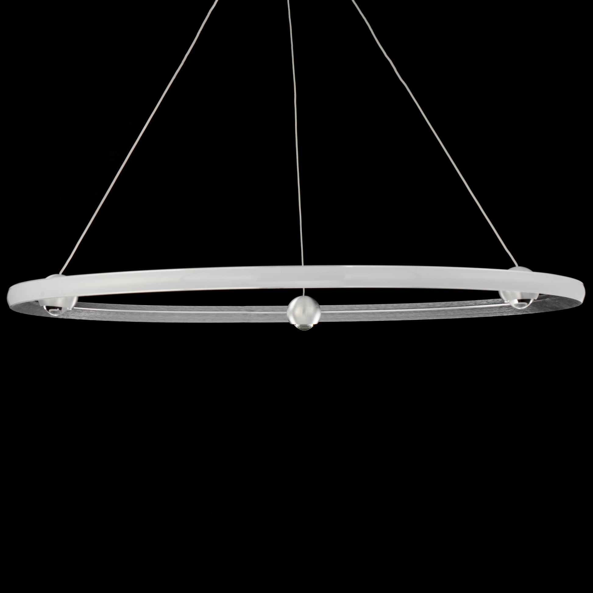 Nodes 32" LED Pendant CCT Select Brushed Aluminum by ET2