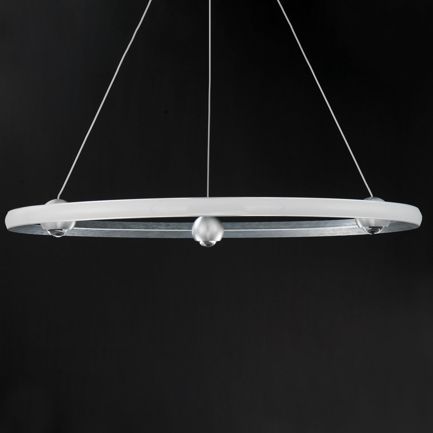 Nodes 32" LED Pendant CCT Select Brushed Aluminum by ET2