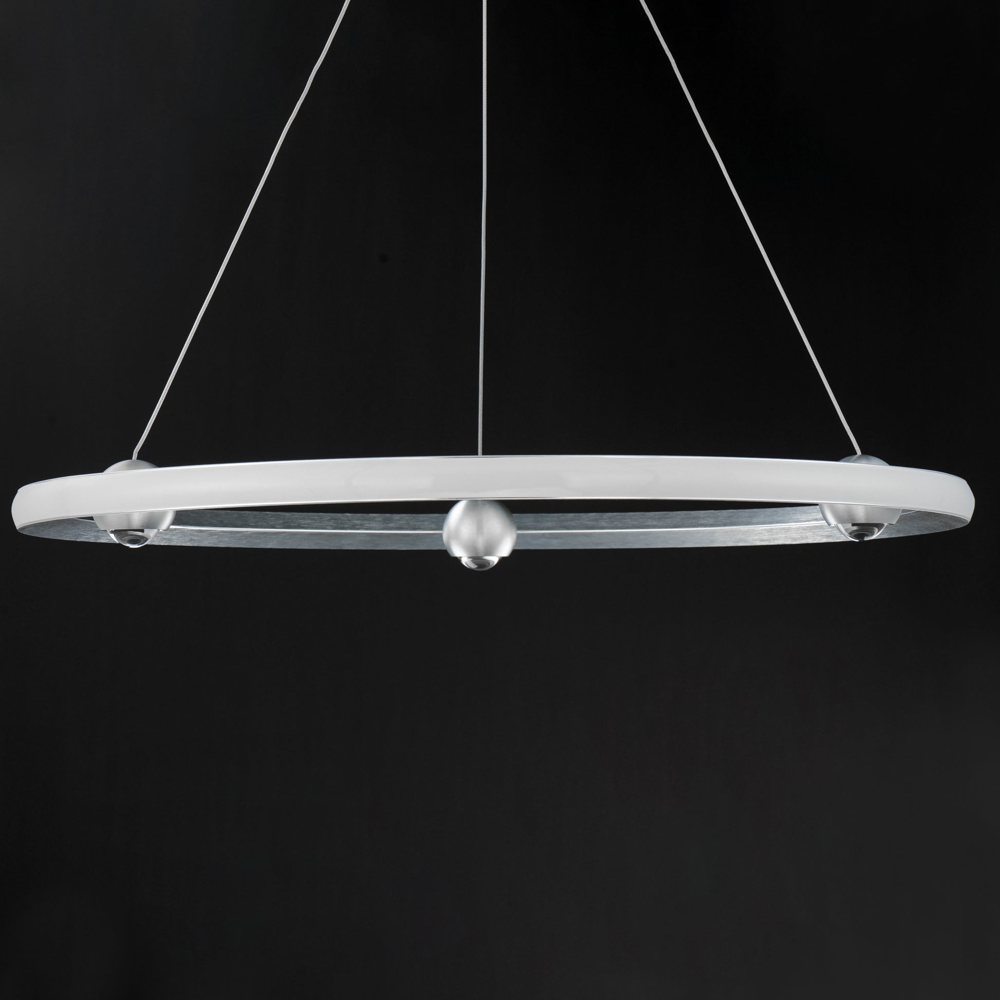 Nodes 32" LED Pendant CCT Select Brushed Aluminum by ET2