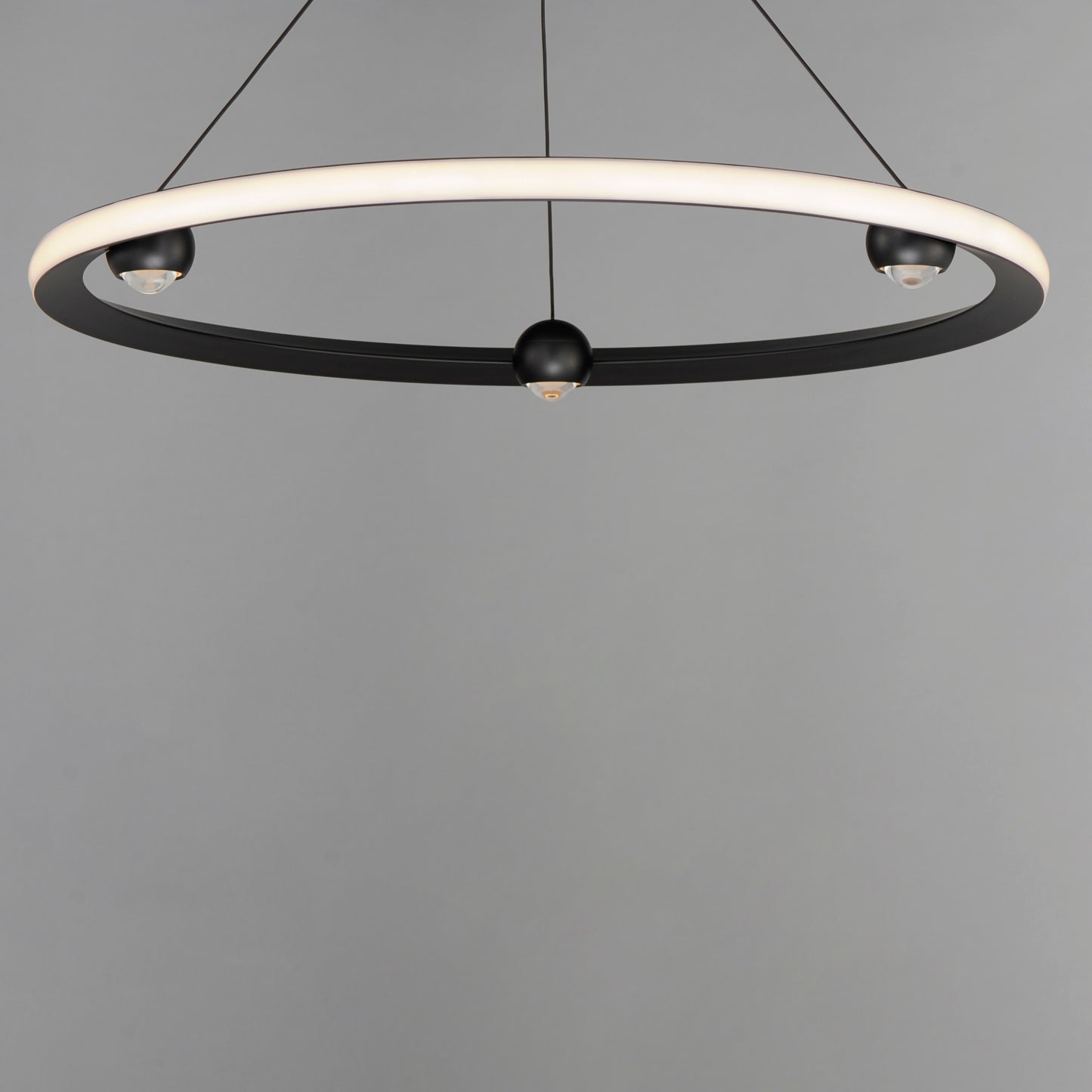 Nodes 32" LED Pendant CCT Select Black by ET2