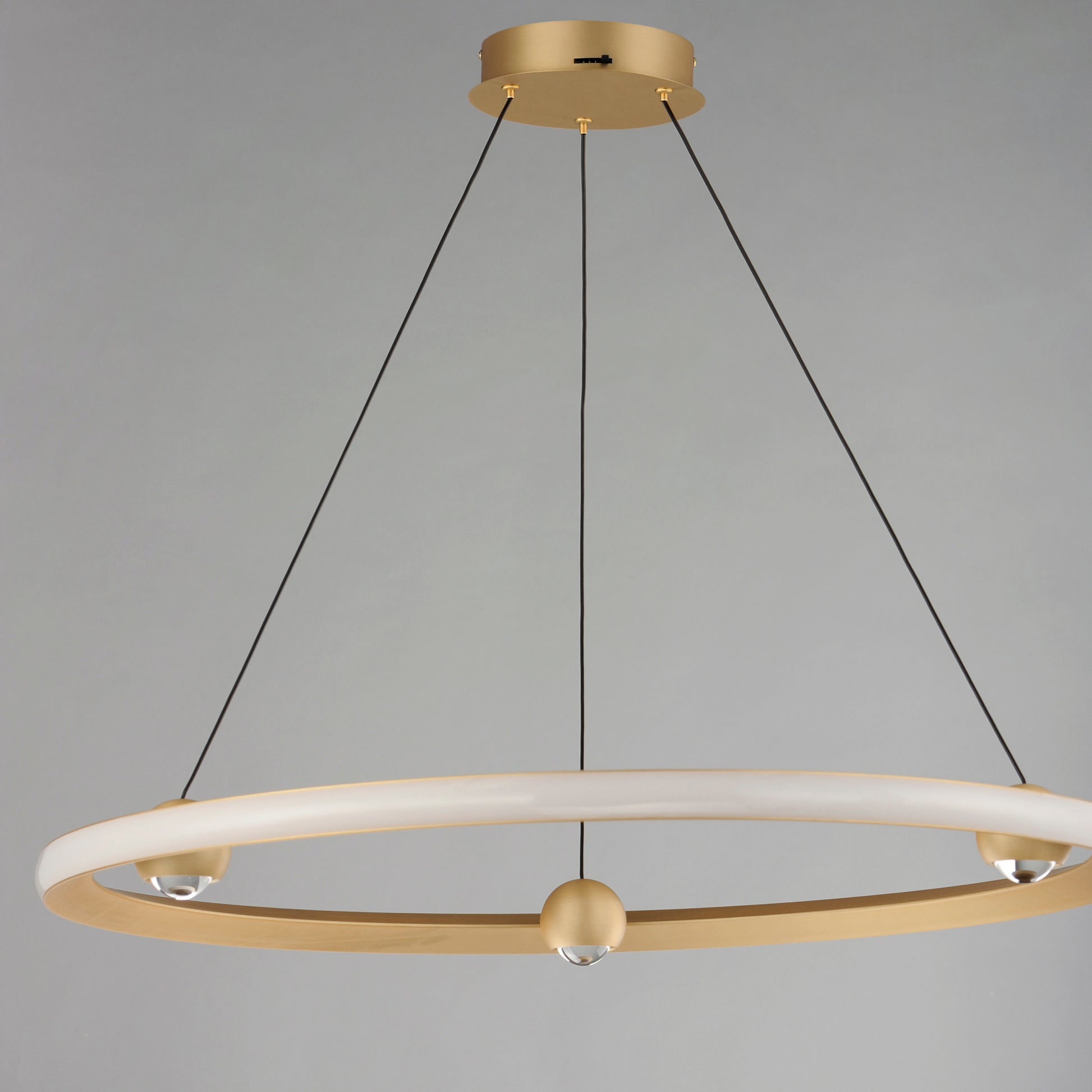 Nodes 32" LED Pendant CCT Select Gold by ET2
