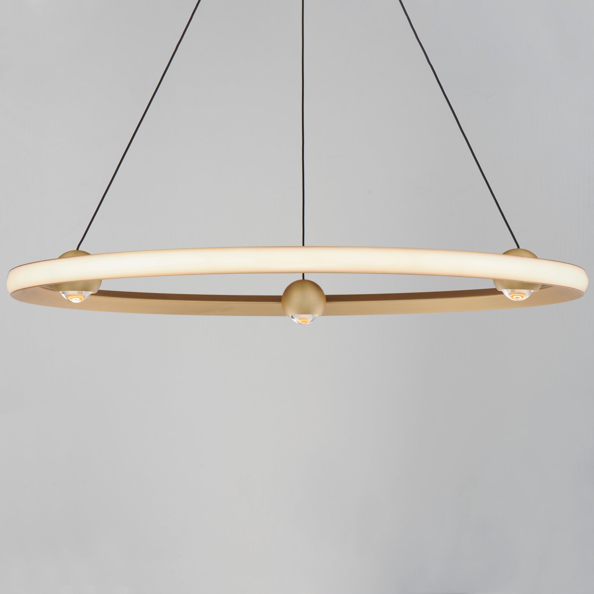 Nodes 32" LED Pendant CCT Select Gold by ET2