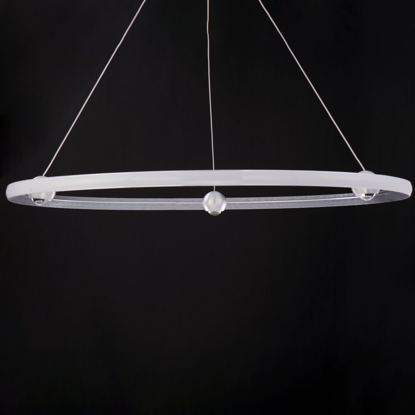Nodes 40" LED Pendant CCT Select Brushed Aluminum by ET2
