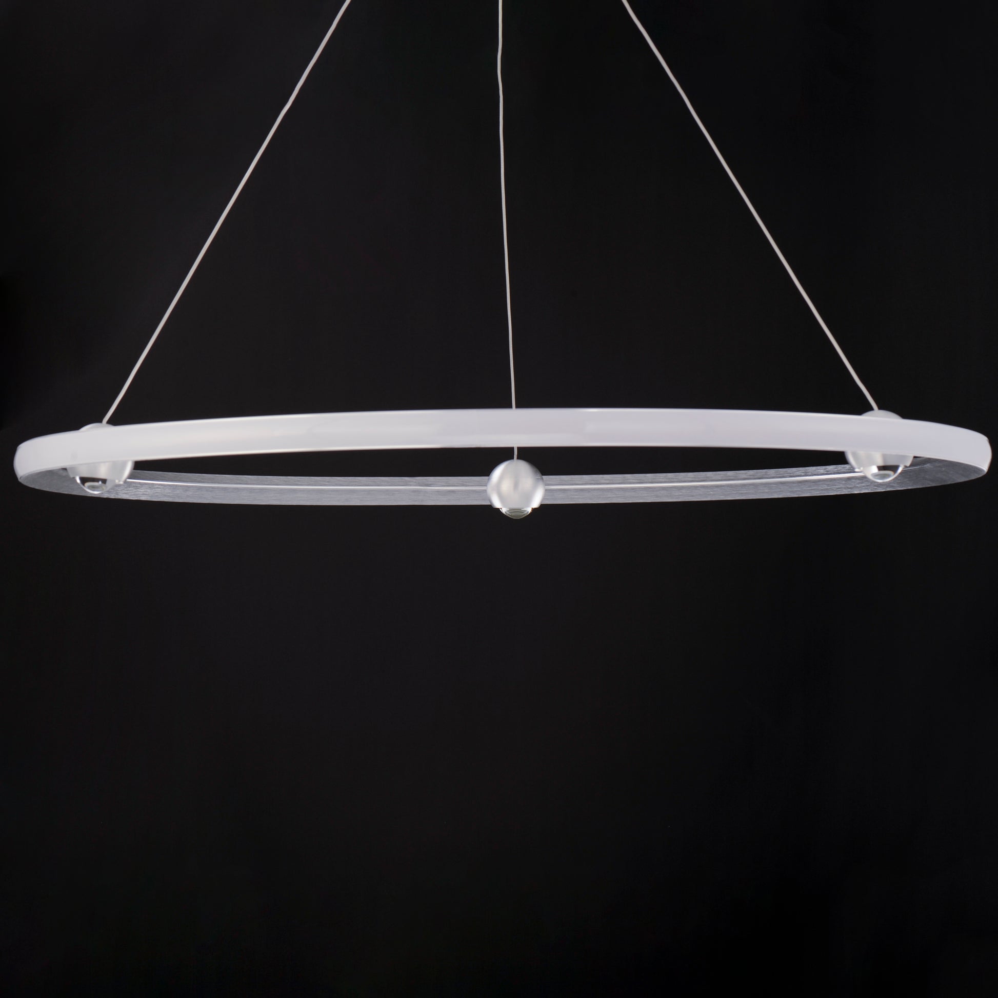 Nodes 40" LED Pendant CCT Select Brushed Aluminum by ET2