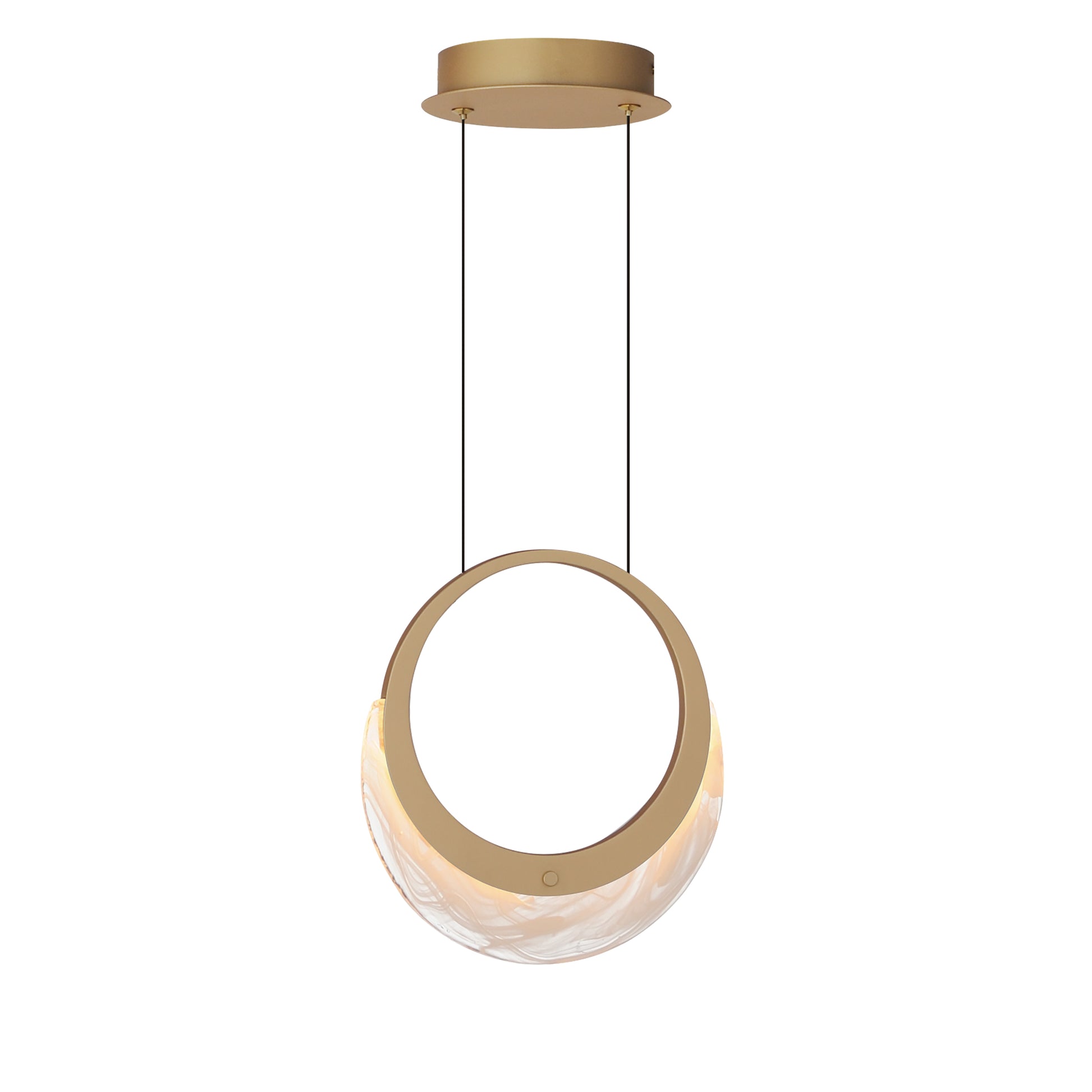 Lyra LED Pendant Gold by ET2