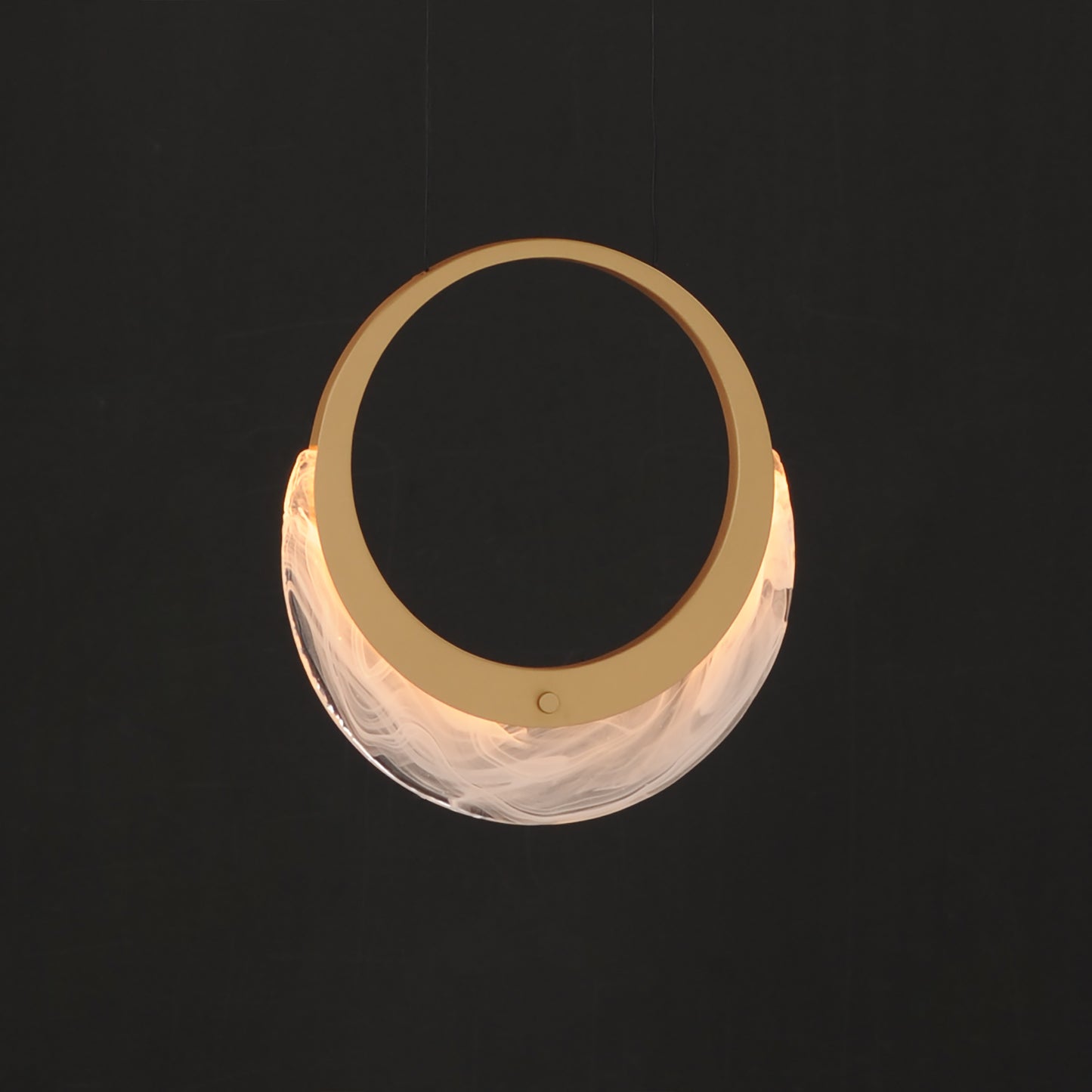 Lyra LED Pendant Gold by ET2