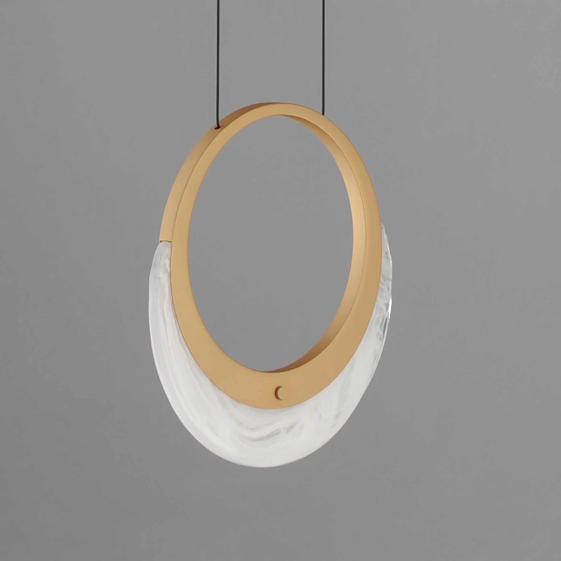 Lyra LED Pendant Gold by ET2