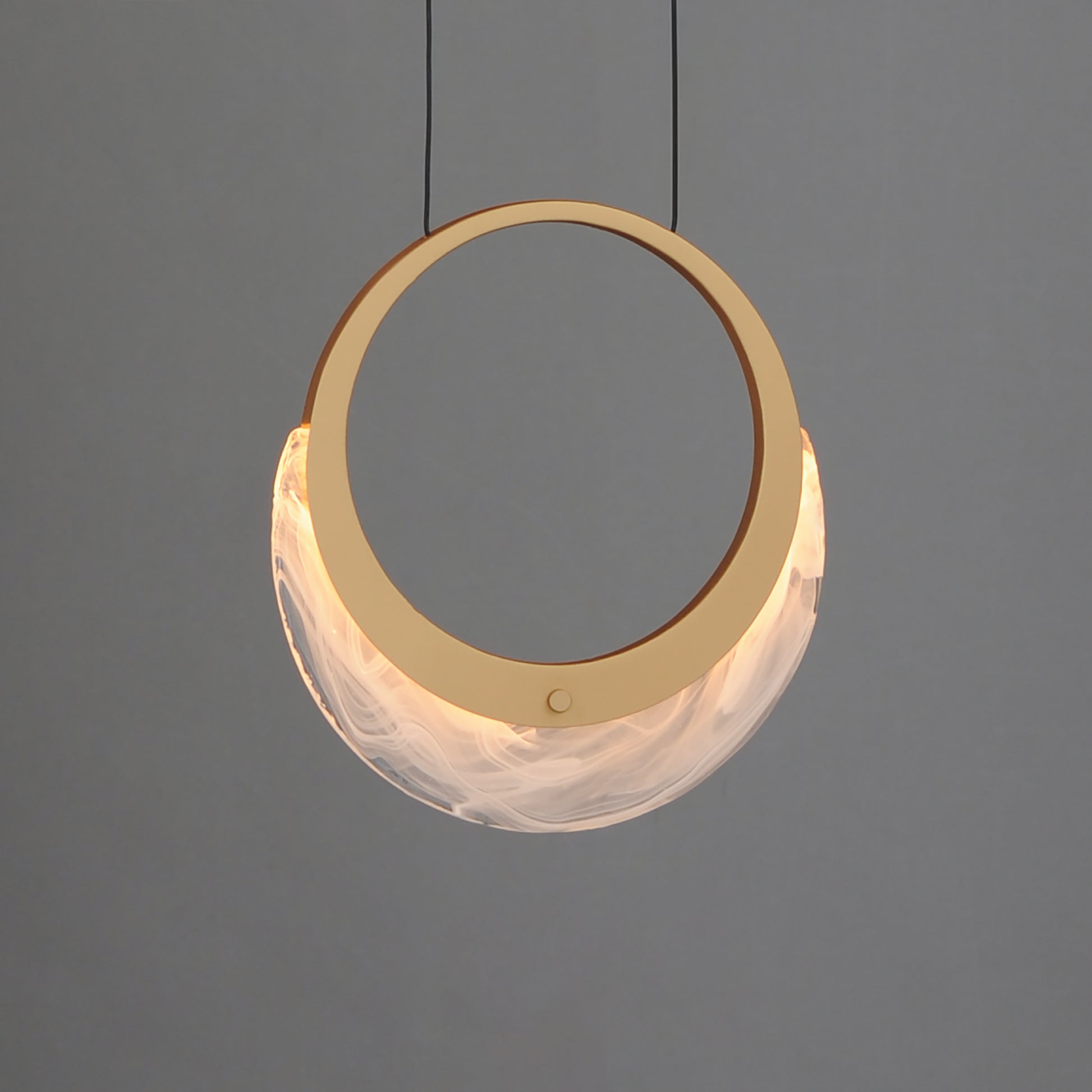 Lyra LED Pendant Gold by ET2