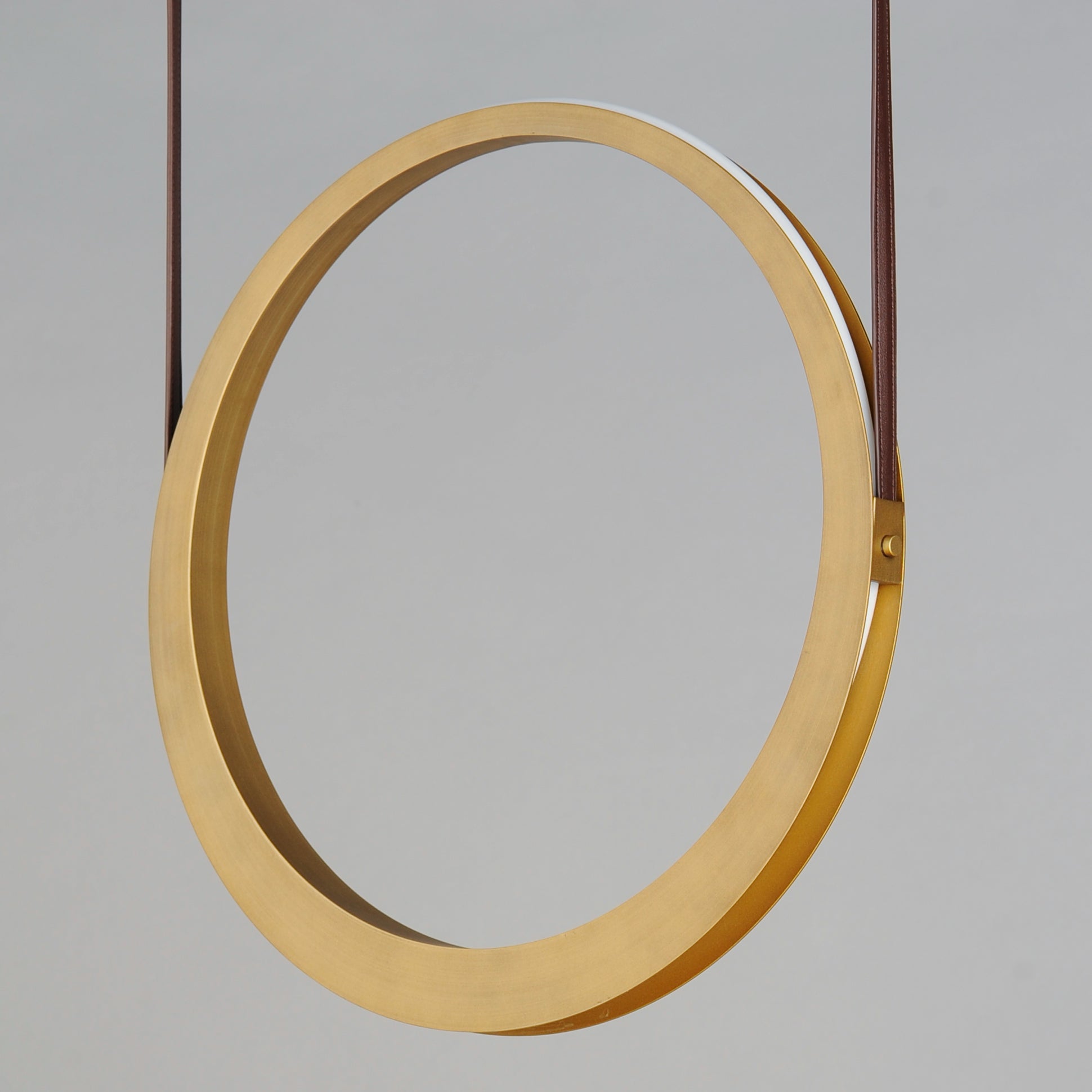 Tether LED Pendant Natural Aged Brass by ET2