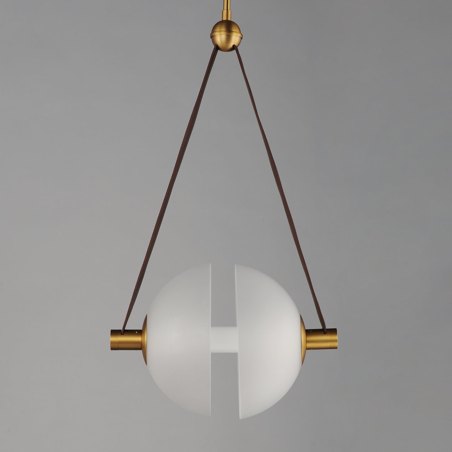 Dispatch 17" LED Pendant Natural Aged Brass by ET2