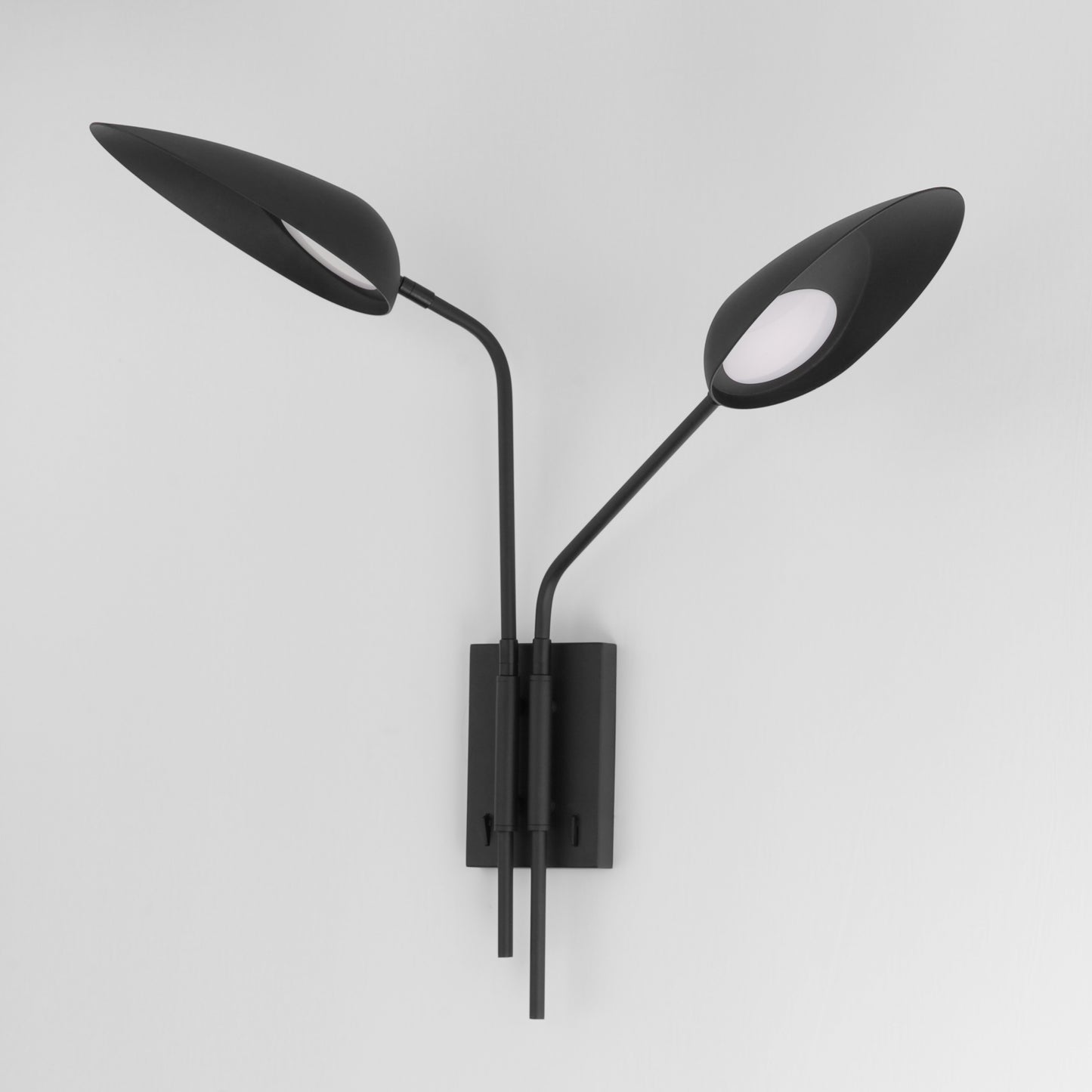 Marsh 2-Light LED Wall Sconce Black by ET2