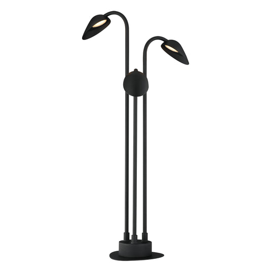Marsh 12-24V 3-Light Garden LED Light Black by ET2