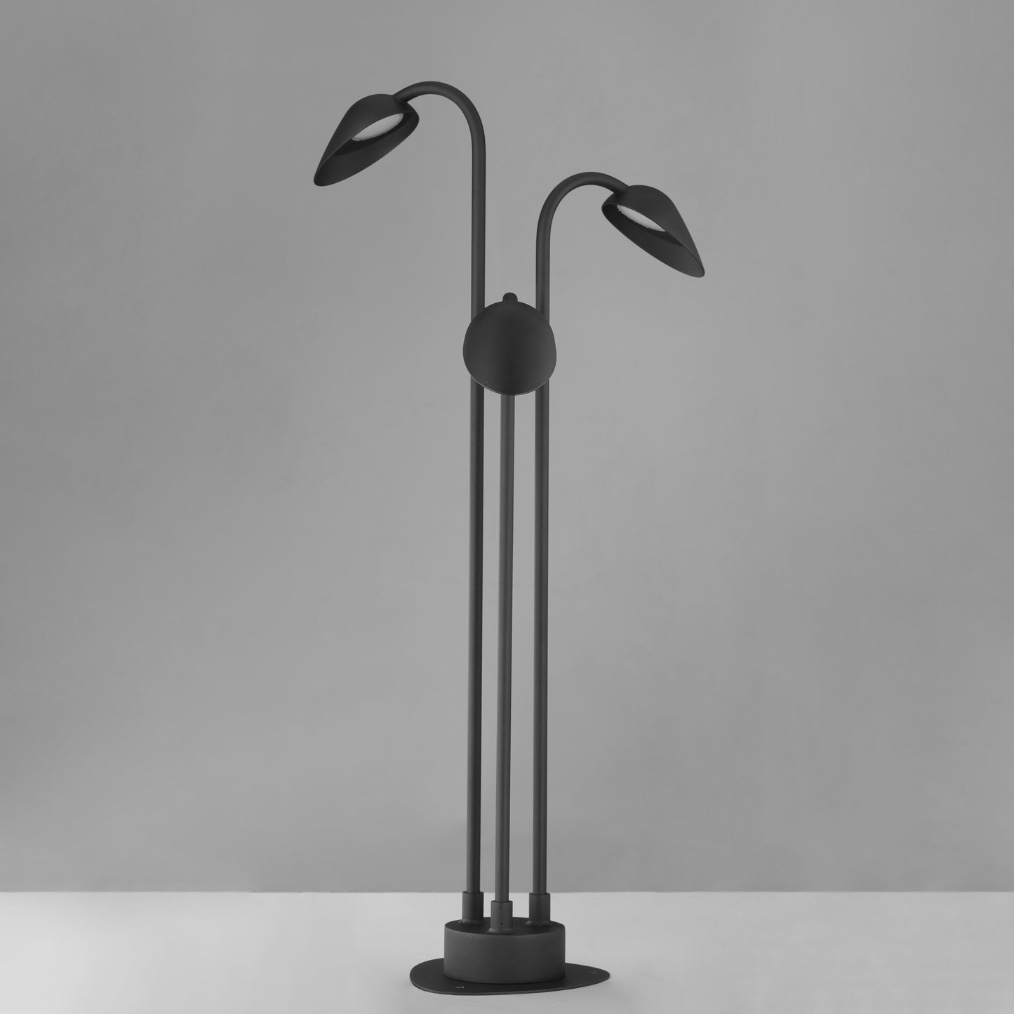Marsh 12-24V 3-Light Garden LED Light Black by ET2