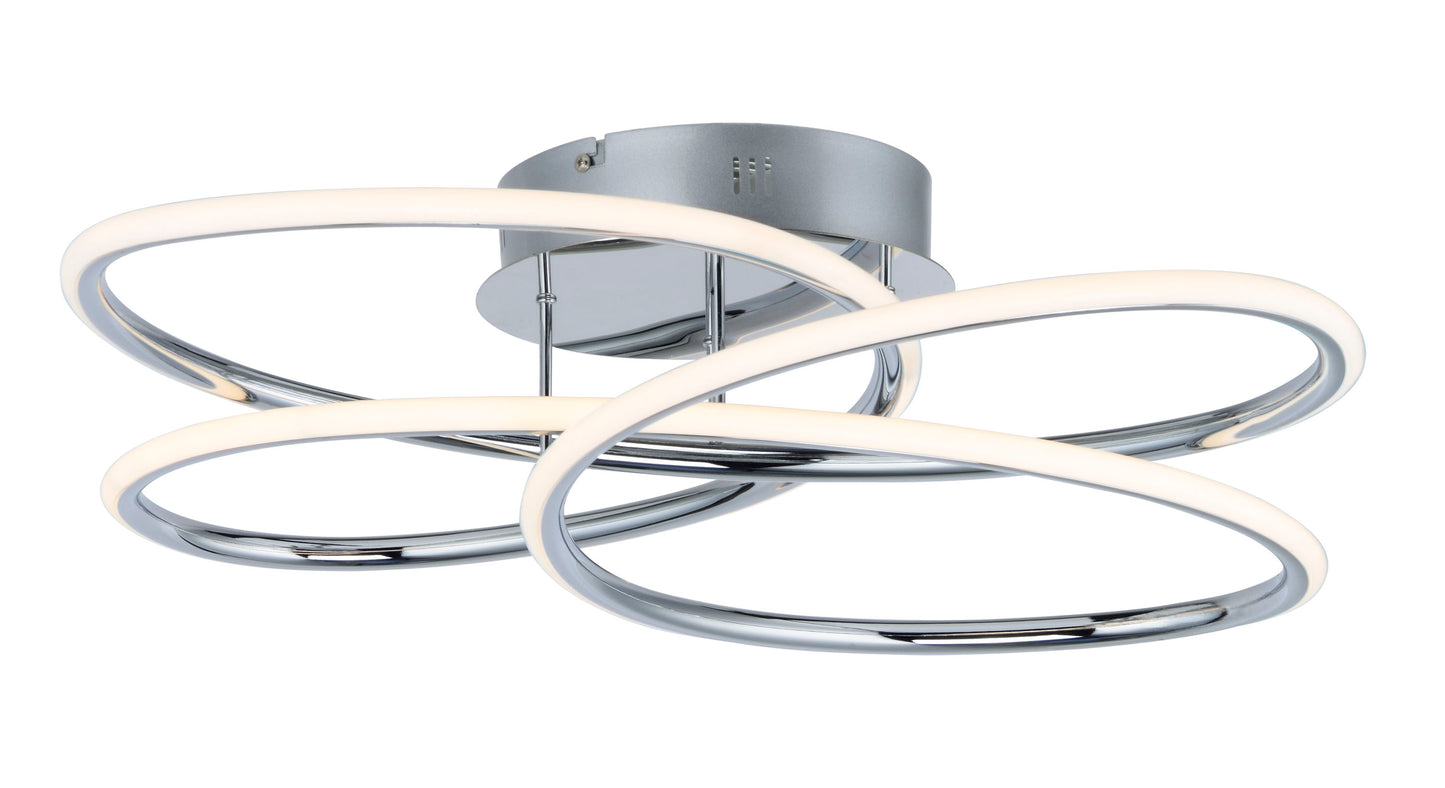 Coaster LED Flush Mount Polished Chrome by ET2