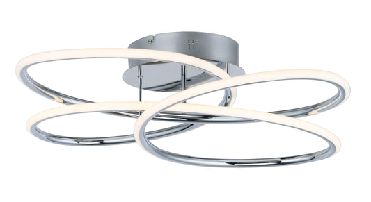 Coaster LED Flush Mount Polished Chrome by ET2