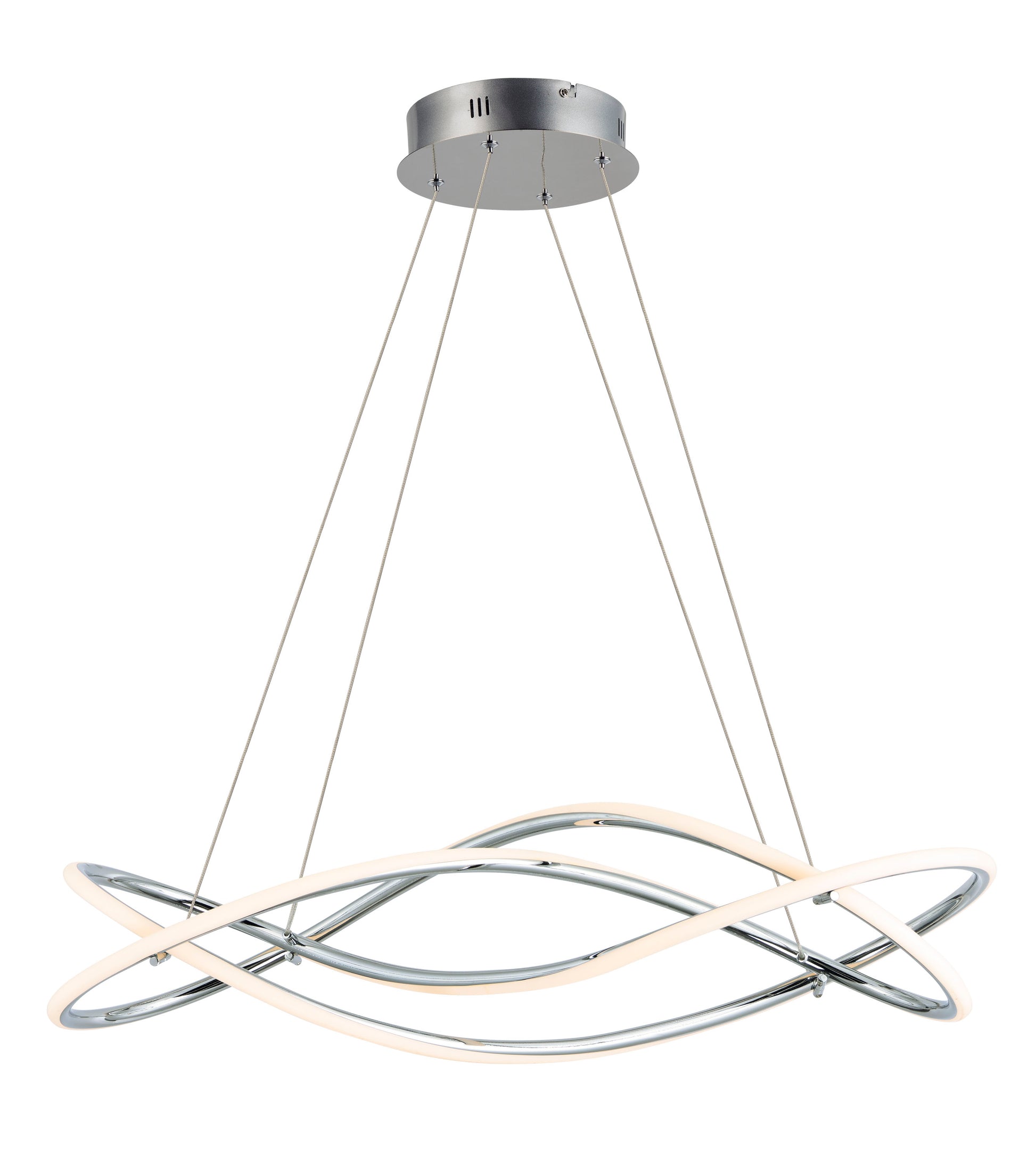 Coaster LED Pendant Polished Chrome by ET2