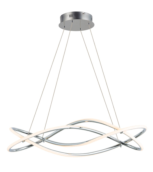 Coaster LED Pendant Polished Chrome by ET2