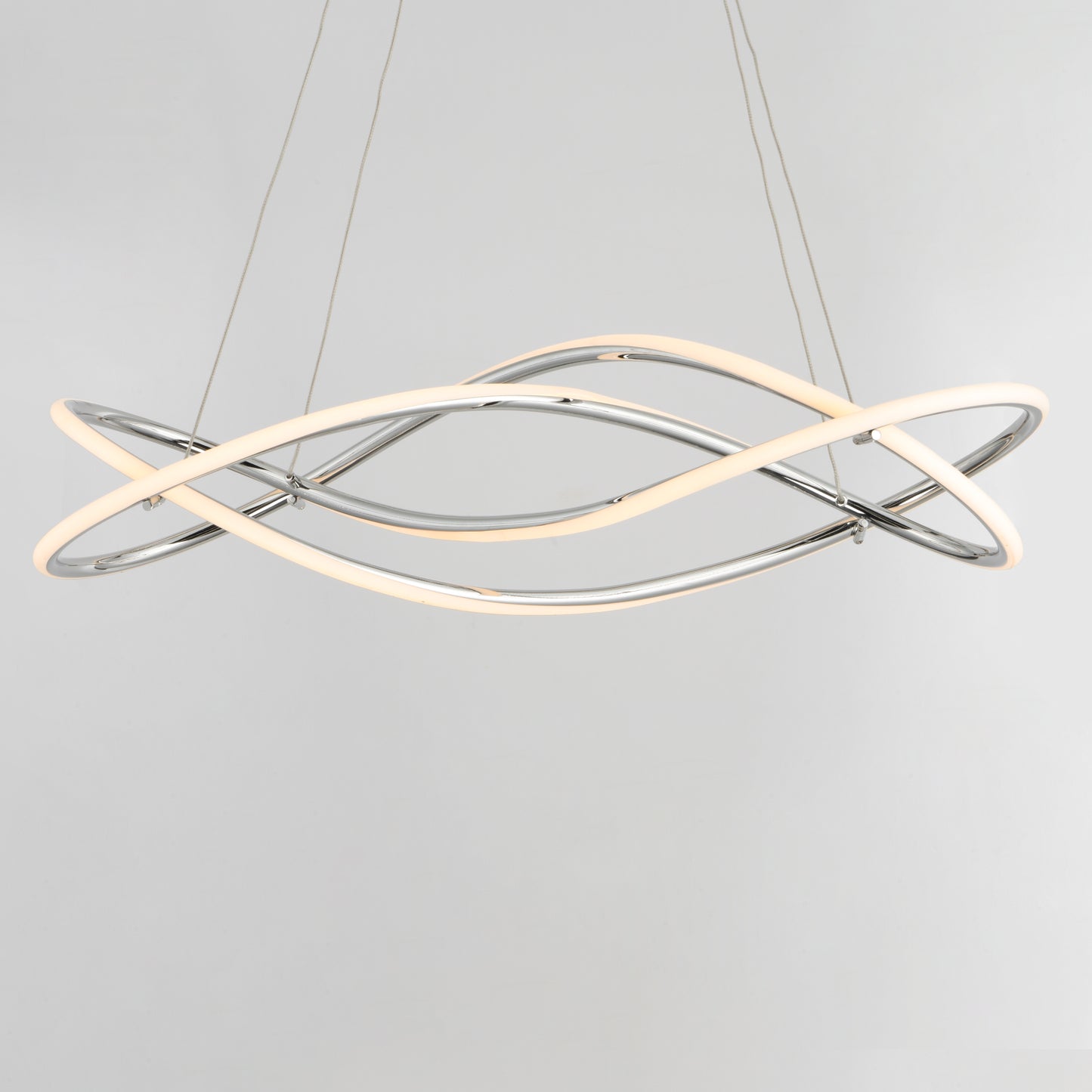 Coaster LED Pendant Polished Chrome by ET2