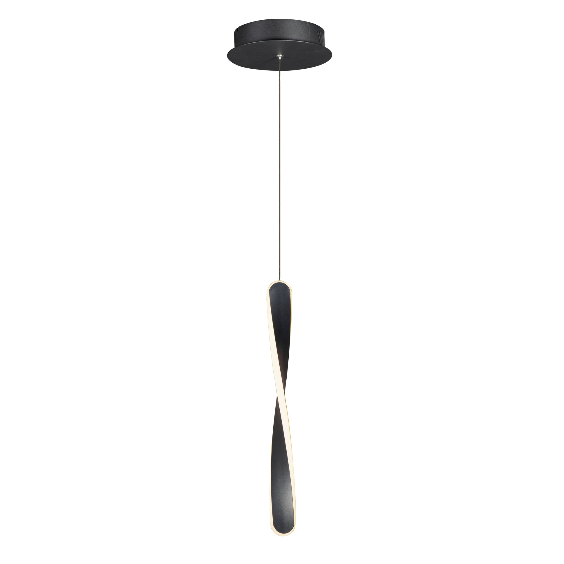 Pirouette LED Pendant Black by ET2