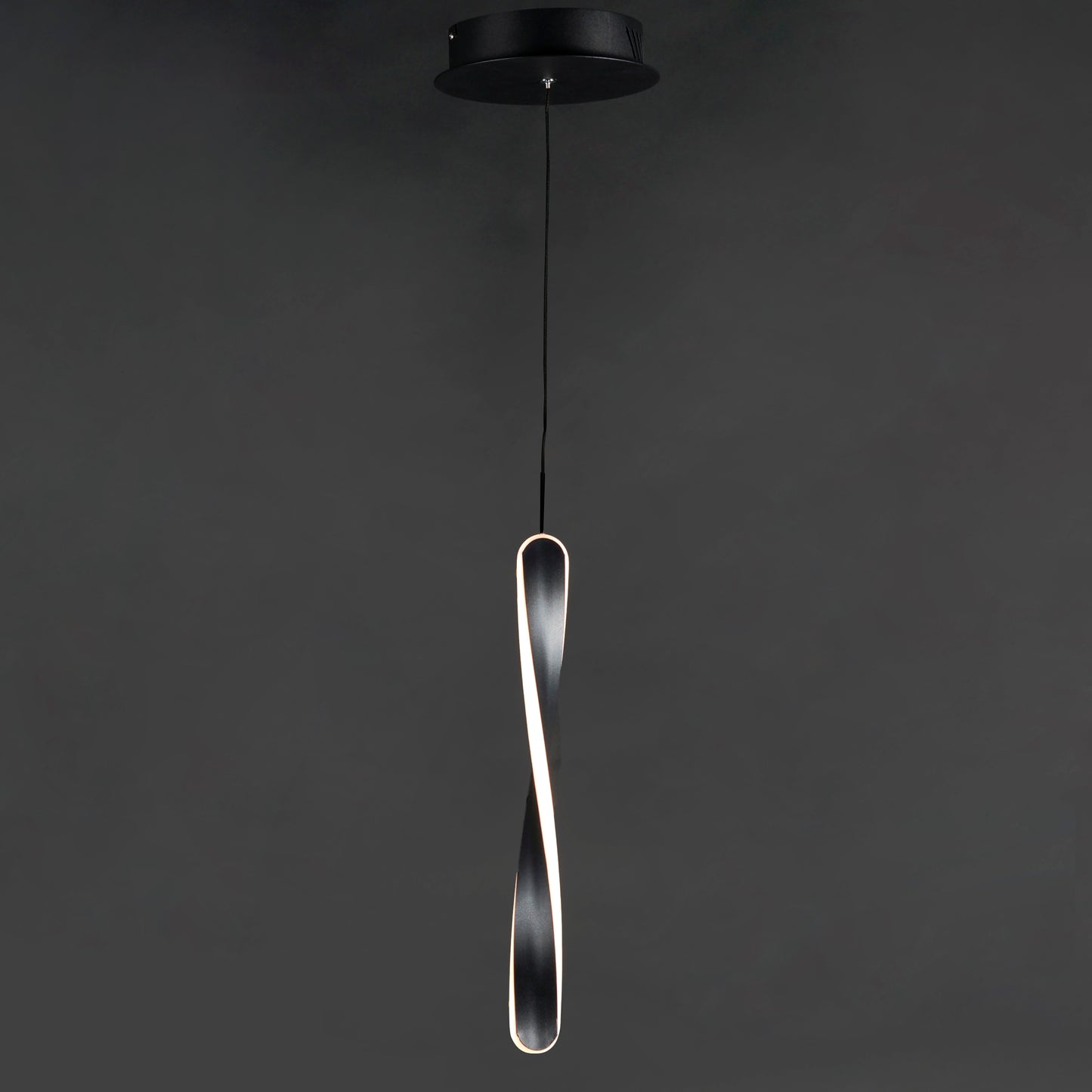 Pirouette LED Pendant Black by ET2