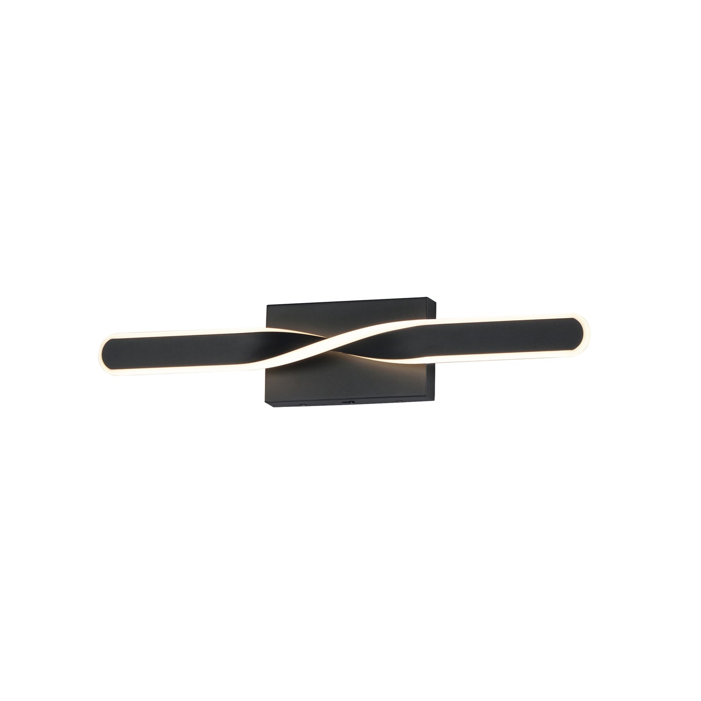 Pirouette 24" LED Bath Vanity 5CCT Black by ET2