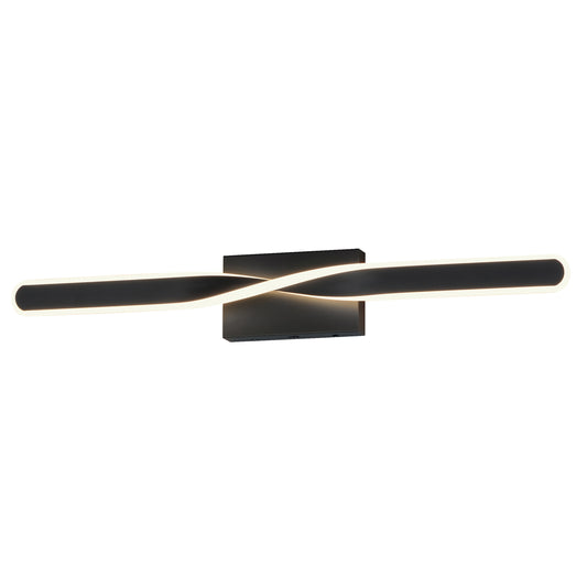 Pirouette 32" LED Bath Vanity 5CCT Black by ET2
