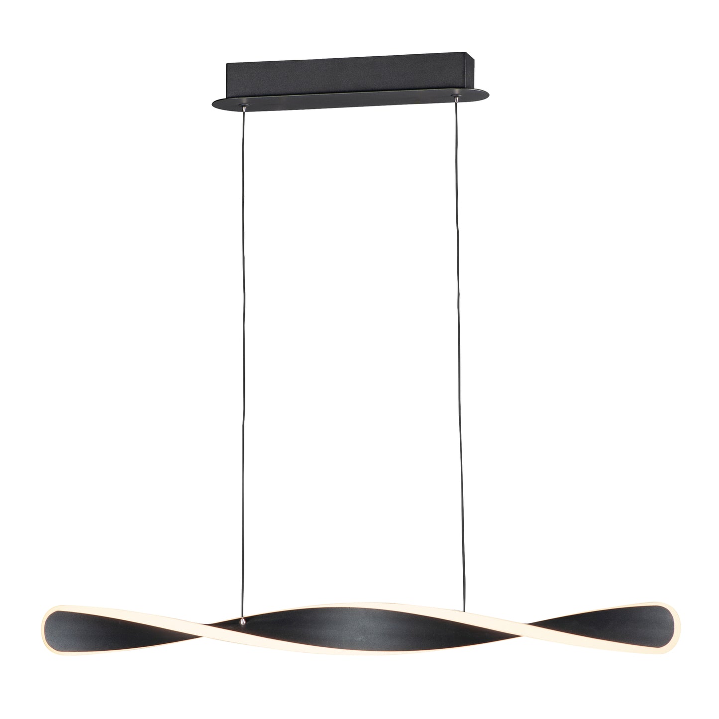 Pirouette LED Pendant Black by ET2