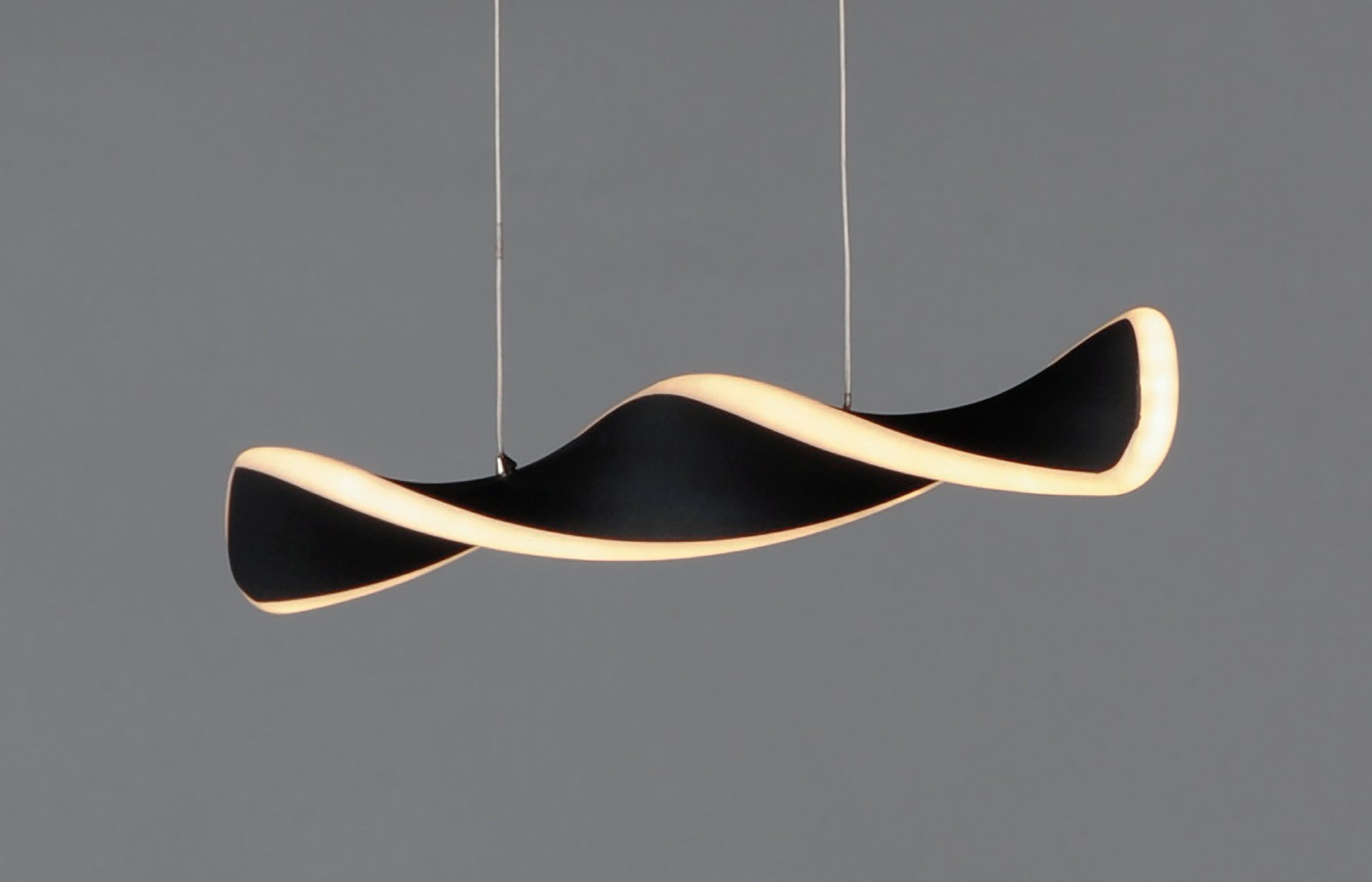 Pirouette LED Pendant Black by ET2